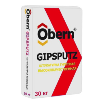 Штукатурка гипсовая GIPSPUTZ 30кг OBERN