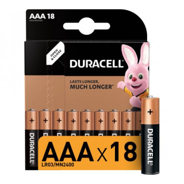 Батарейка LR03-18BL (ААА) Duracell