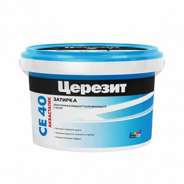 Затирка CERESIT CE 40 Aquastatic № 22 мельба ведро 2кг