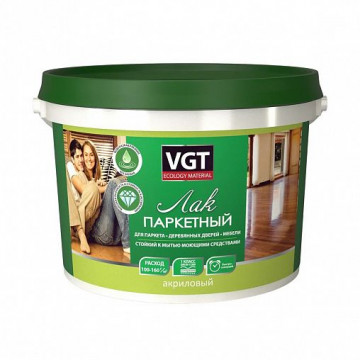 Лак акриловый для бань и саун полуматовый 2,2кг ВГТ