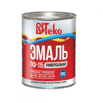 Эмаль ПФ-115 хаки 0,8кг ВИТЕКО