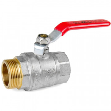 Кран шаровый стальная рукоятка 3/4" ВН/НР VALTEC BASE