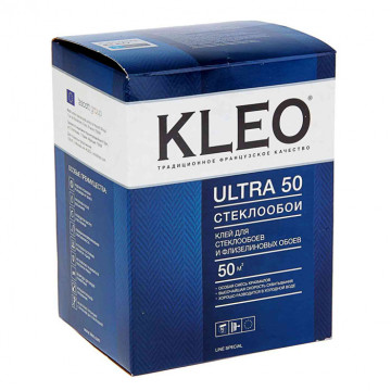 Клей обойный для стеклообоев и флизилиновых обоев KLEO ULTRA 50