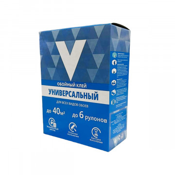 Клей для обоев универсальный 200г "V"