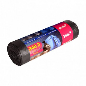 Мешки для мусора 240л 10шт. YORK
