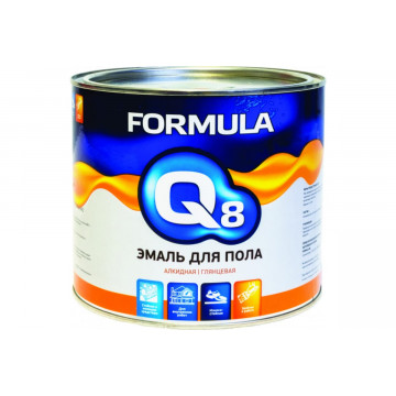 Эмаль ПФ-266 желто-коричневая 1,9кг FORMULA Q8