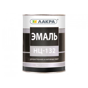 Эмаль НЦ-132 серая 0,7кг ЛАКРА