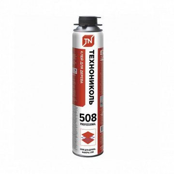 Клей-пена монтажный PROFESSIONAL 508 ПРОФИ 800г для дерева и фанеры ТЕХНОНИКОЛЬ