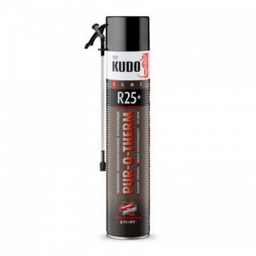 Теплоизоляция напыляемая Home PUR O THERM R25+ 950г KUDO