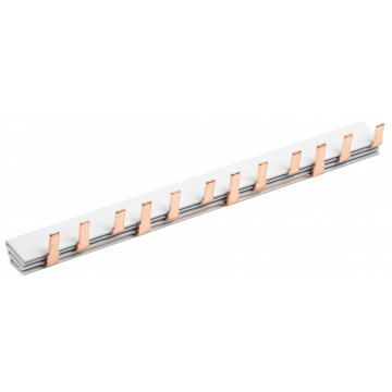 Шина соед.тип PIN (штырь-гребенка) L=22см, 63А, IP20, 3П(на 12  модуля)