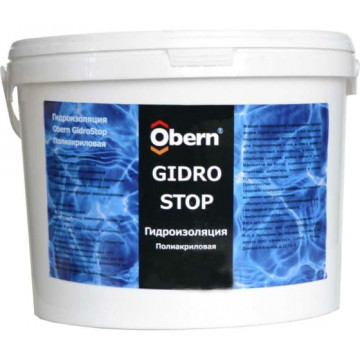 Гидроизоляция полиакриловая 5л OBERN GIDRO STOP