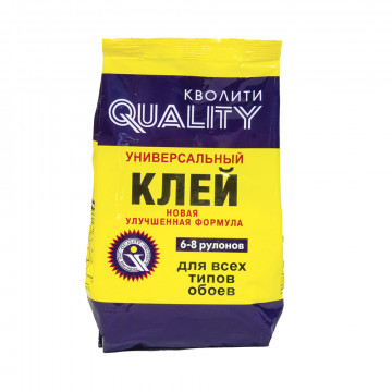 Клей обойный универсальный 200г (пакет) QUALITY