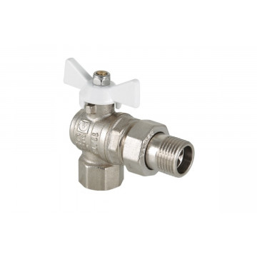 Кран шаровый с полусгоном 3/4" ВН/НР BASE