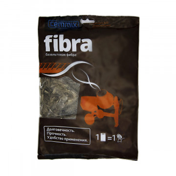Фиброволокно базальтовое CEMFIBRA R 200г CEMMIX