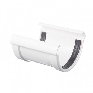 Соединитель желобов Docke LUX 141/100 Пломбир