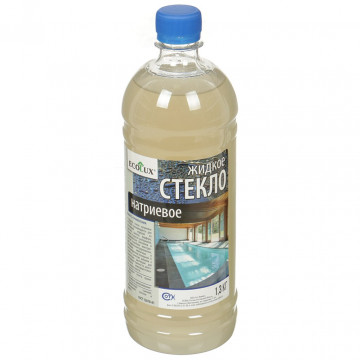 Жидкое стекло 1,3кг Ecolux