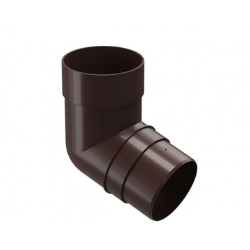 Колено 72* Docke Premium 120/85 Шоколад