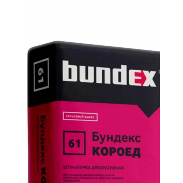 Штукатурка декоративная 25кг Бундекс короед