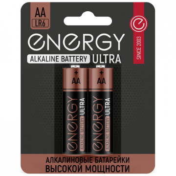 Батарейки "ENERGY"ULTRA LR03/2B тип АА (2шт. на блистере)