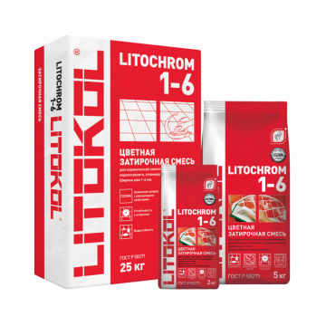Затирка LITOCHROM 1-6 С 210 персик 2кг