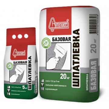 Шпаклевка базовая 5кг СТАРАТЕЛИ