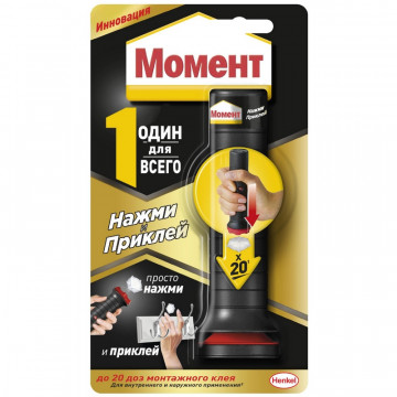 Клей Момент-Монтаж Один для всего 30г ХЕНКЕЛЬ