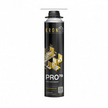 Пена монтажная всесезонная Pro 70 KRONbuild