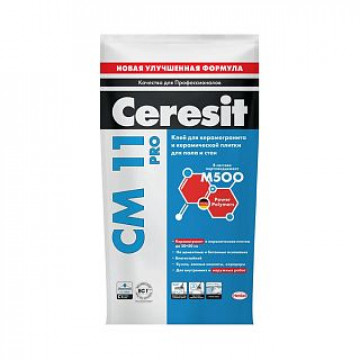 Клей плиточный для внутр.и наружн. работ CM-11PRO 5кг CEREZIT