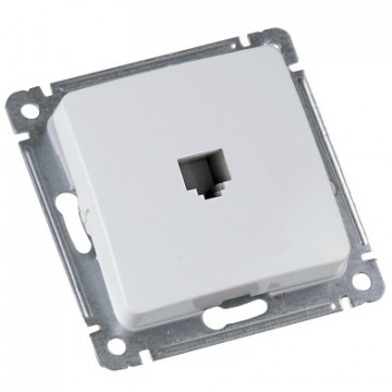 Розетка компьютерная RJ45 без рамки с/у 1 гн. кат. 5е IP20 МАСТЕР
